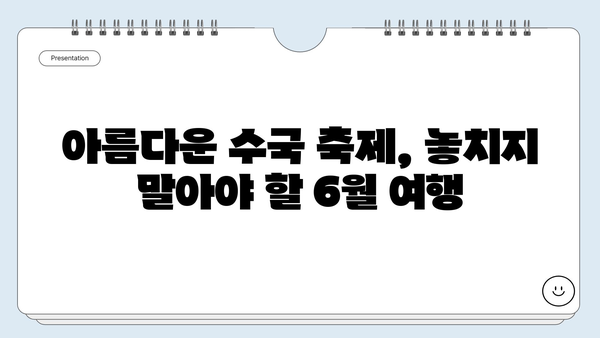 6월 수국 축제, 전국 최고의 수국 명소 4곳 탐방 가이드 | 수국 명소, 수국 축제, 여름 여행, 6월 여행, 꽃 축제