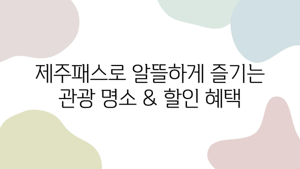 제주도 여행 필수템! 저렴한 렌트카 & 제주패스 할인 정보 | 제주 여행, 렌트카 할인, 제주패스, 관광 팁