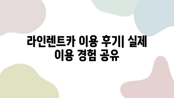 라인렌트카 이용 후기| 제주 렌트카 순위 높은 업체 | 제주도 여행, 렌터카 추천, 라인렌트카 후기