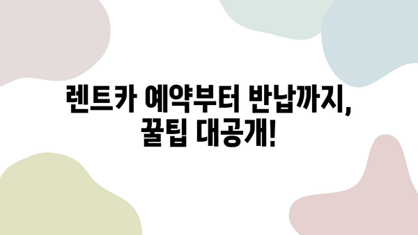 제주도 여행 필수템! 저렴하고 편안한 렌트카 추천| 꿀팁 대방출! | 제주도 렌트카, 저렴한 렌트카, 제주도 여행 팁