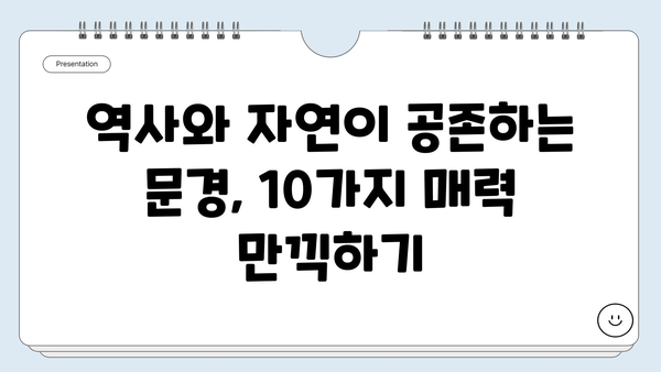 문경 여행 필수 코스! 놓치면 후회할 베스트 10 | 문경 가볼만한곳, 문경 관광, 문경 여행지 추천